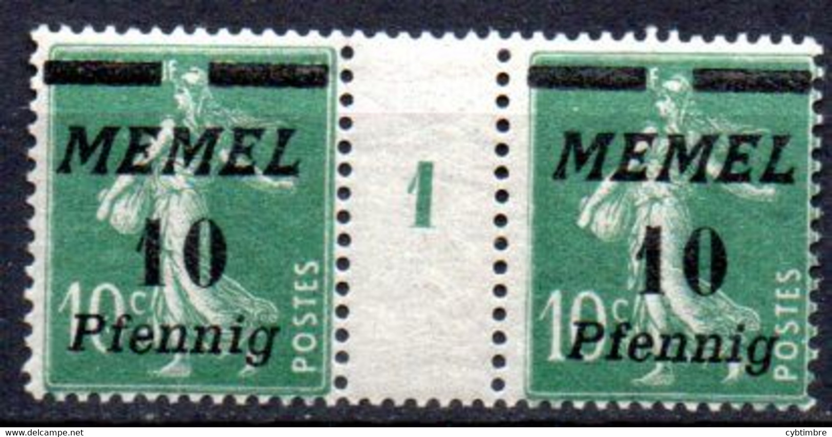 Memel: Yvert  N° 47**; MNH; Mil 1 - Unused Stamps