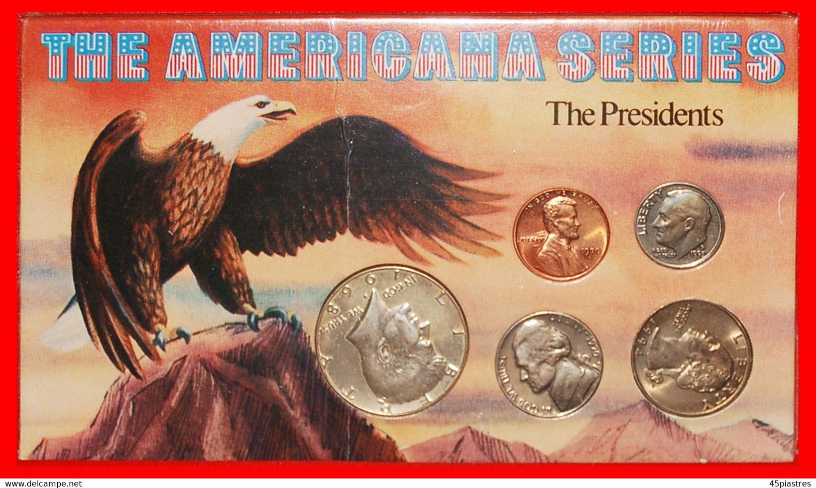 * PRESIDENTS: USA ★ AMERICANA SERIES (1968-1994) UNCOMMON! LOW START ★ NO RESERVE! - Colecciones