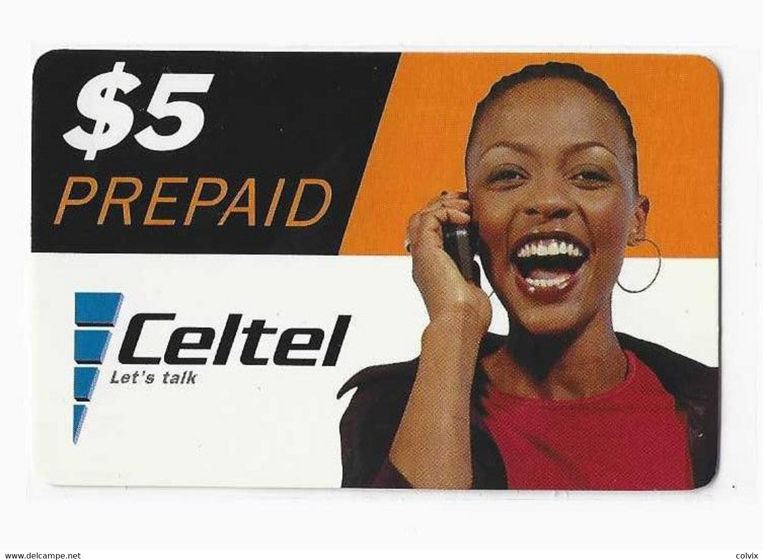 ZAMBIE RECHARGE CELTEL 5$ - Zambie