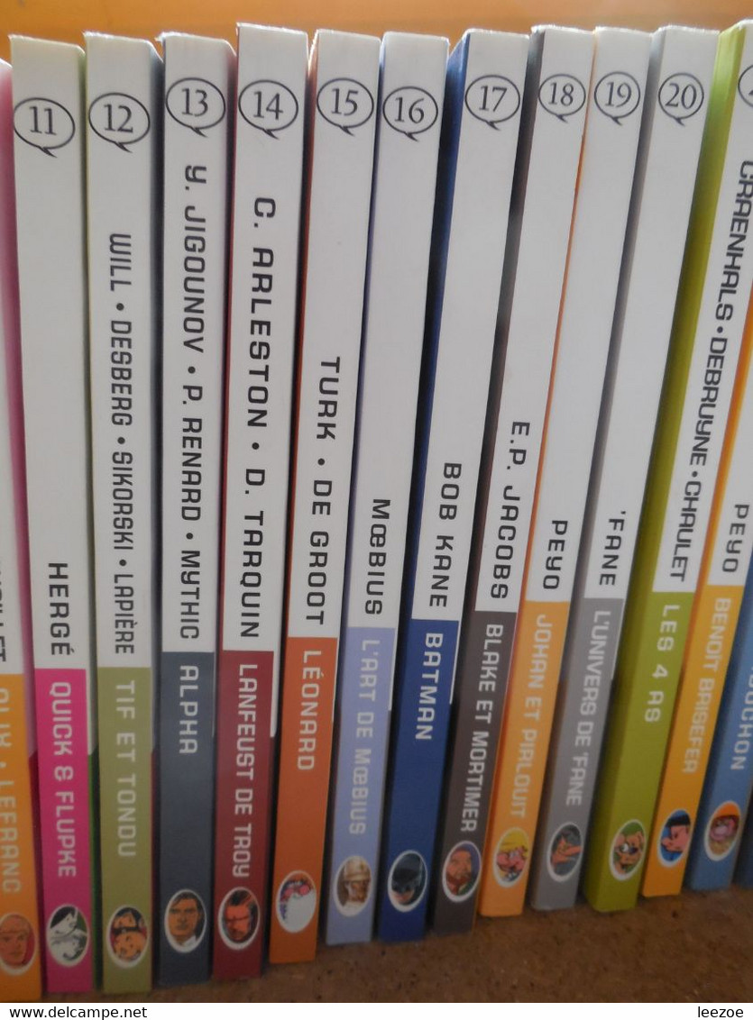 LOT BD Le Monde De La BD 2004 Collection Complète Des 35 Volumes La Dernière Heure & La Libre Belgique & Panini...4A3522 - Wholesale, Bulk Lots