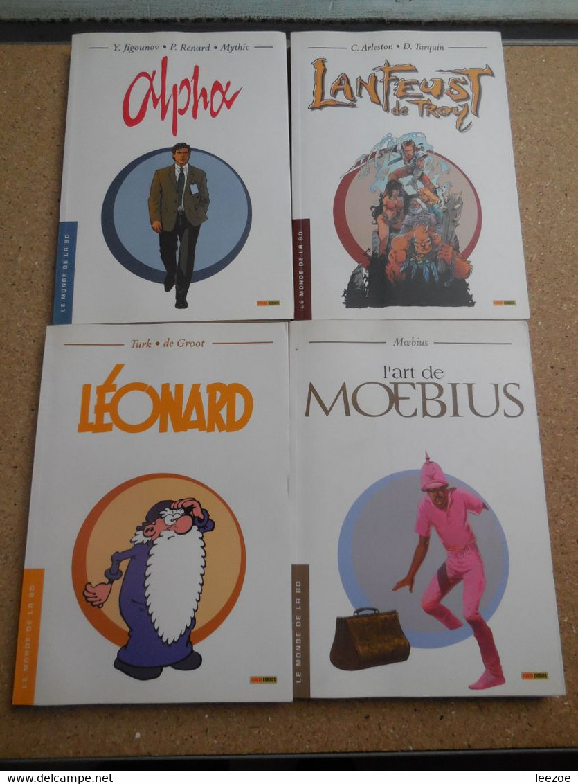 LOT BD Le Monde de la BD 2004 Collection complète des 35 volumes La Dernière Heure & La Libre Belgique & Panini...4A3522