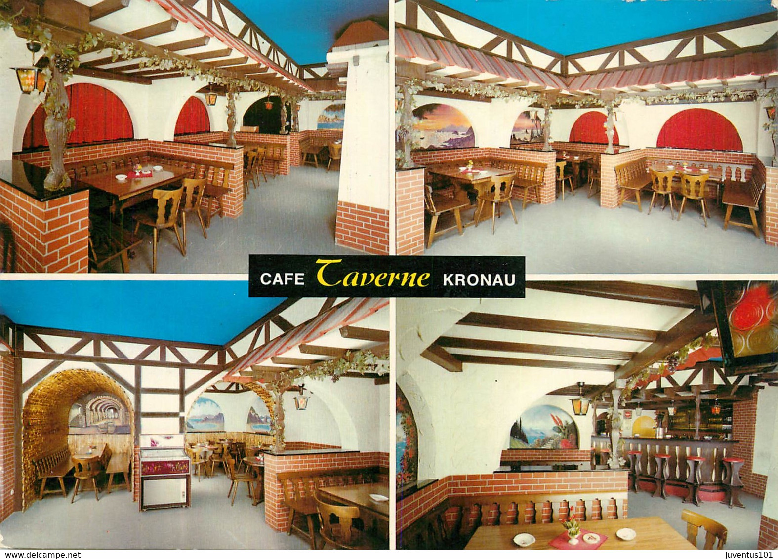 CPSM Kronau Bei Bad Mingolsheim-Café Taverne    L1351 - Bad Schönborn