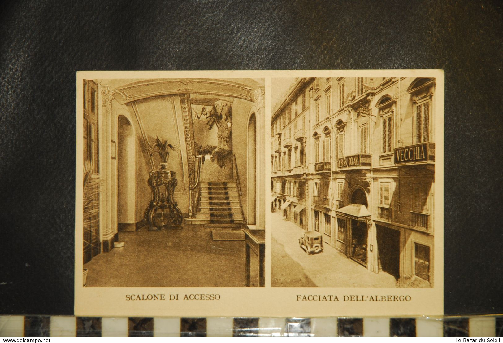 CP, ITALIE, TURIN, ALBERGO DOGANA VACCHIA, Hotel , RARE - Bars, Hotels & Restaurants