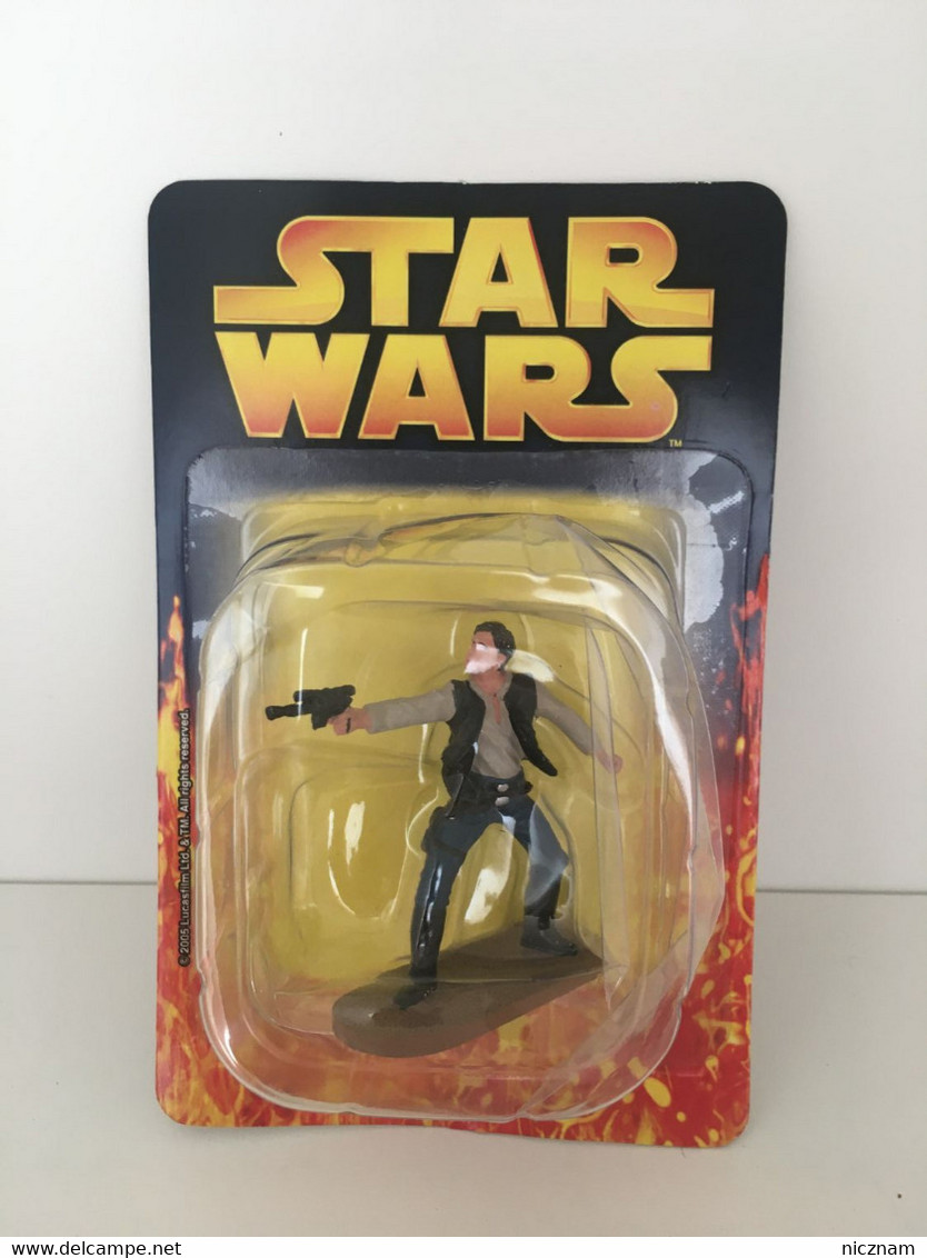 Figurine STAR WARS En Plomb (éditions ATLAS 2005) - Ref 04  : Han Solo - Autres & Non Classés