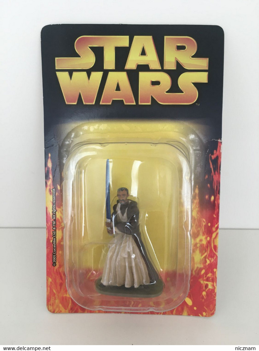 Figurine STAR WARS En Plomb (éditions ATLAS 2005) - Ref 06 : Obi-Wan Kenobi - Other & Unclassified