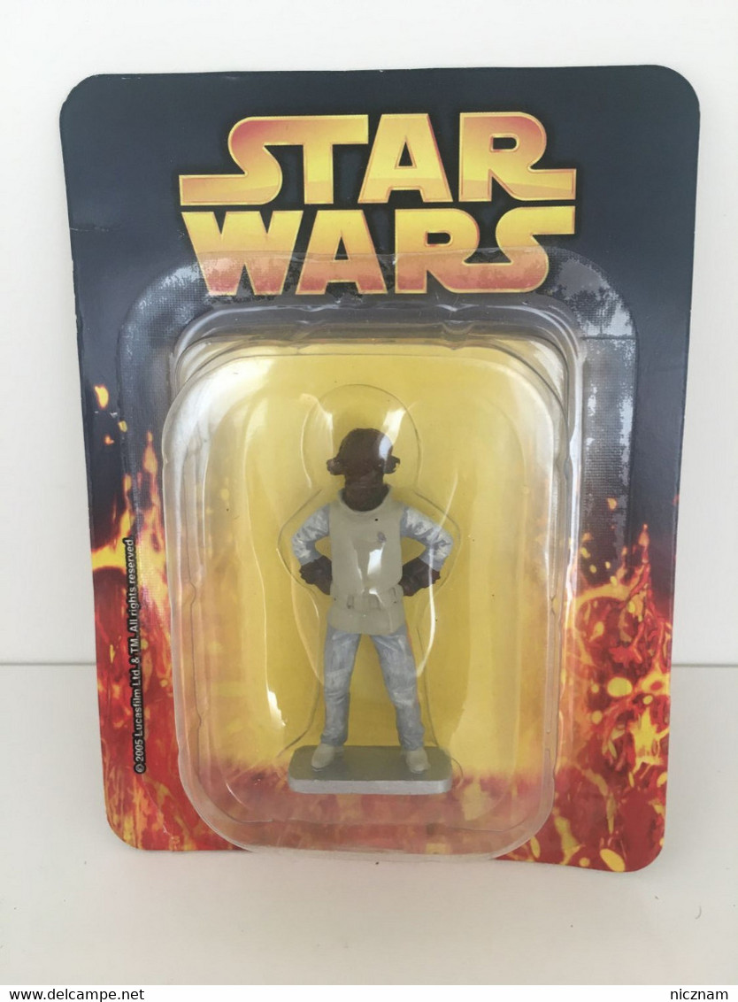 Figurine STAR WARS En Plomb (éditions ATLAS 2005) - Ref 14 : Amiral Ackbar - Other & Unclassified