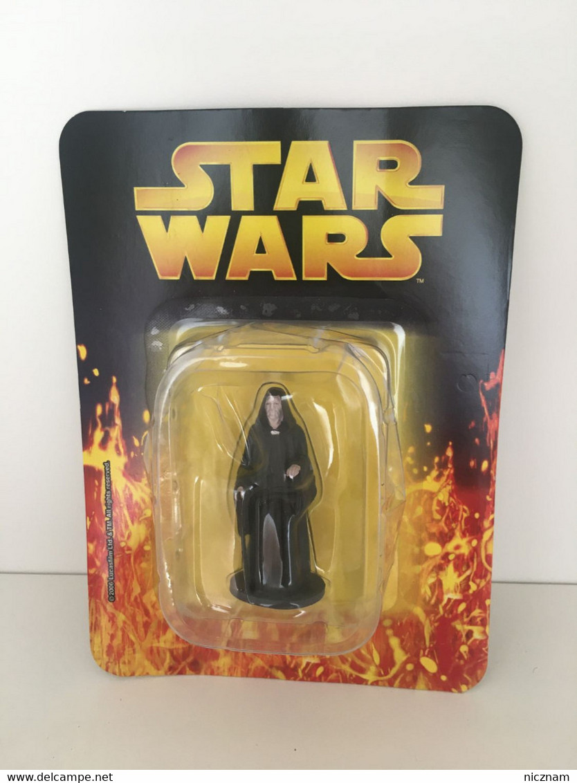 Figurine STAR WARS En Plomb (éditions ATLAS 2005) - Ref 19 : Empereur Palpatine - Other & Unclassified