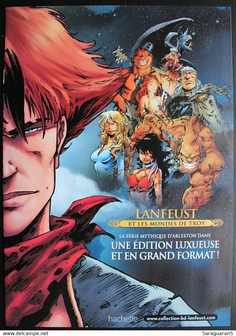 Publicité - Lanfeust Et Le Monde Troy - Hachette 2014 - Dossiers De Presse