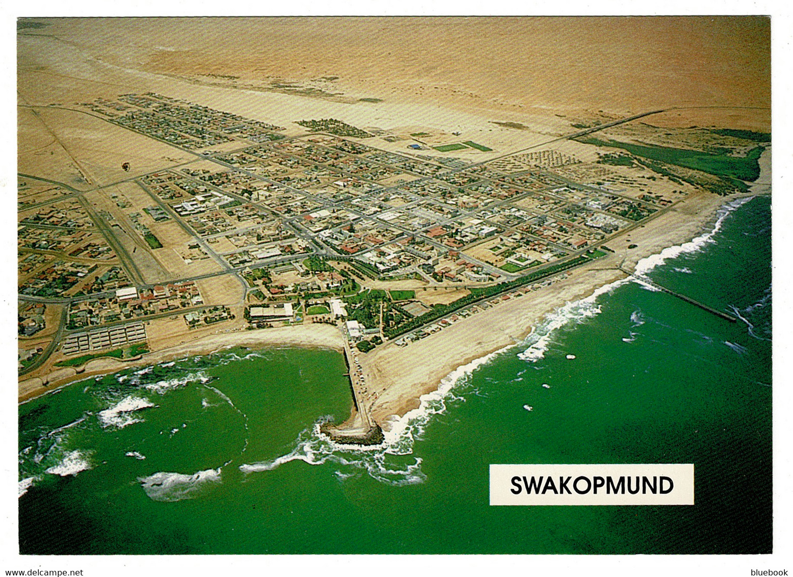 Ref 1532 - Postcard - Aerial View Of Swakopmund - Namibia - Namibia
