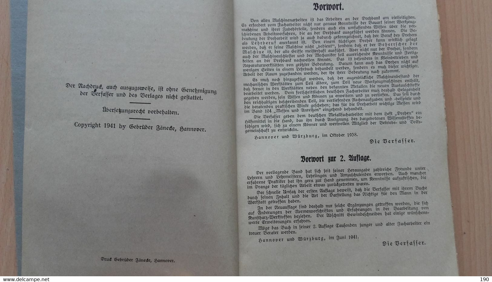 Fachbuch Fur Metallgewerbliche Berufe.Band 108.Leuschner Und Kruger.Drehen Und Gewindeschneiden - Technique