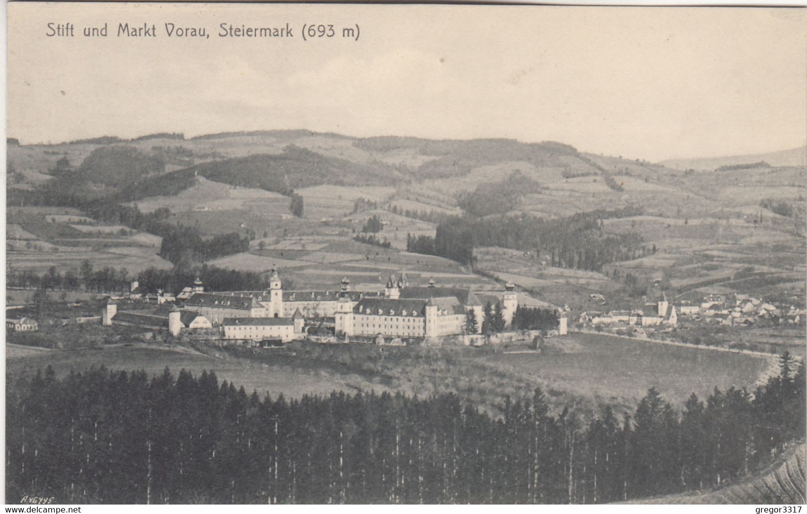 A9516) Stift Und Mark VORAU - Steiermark 693 M - Tolle Alte AK - - Vorau