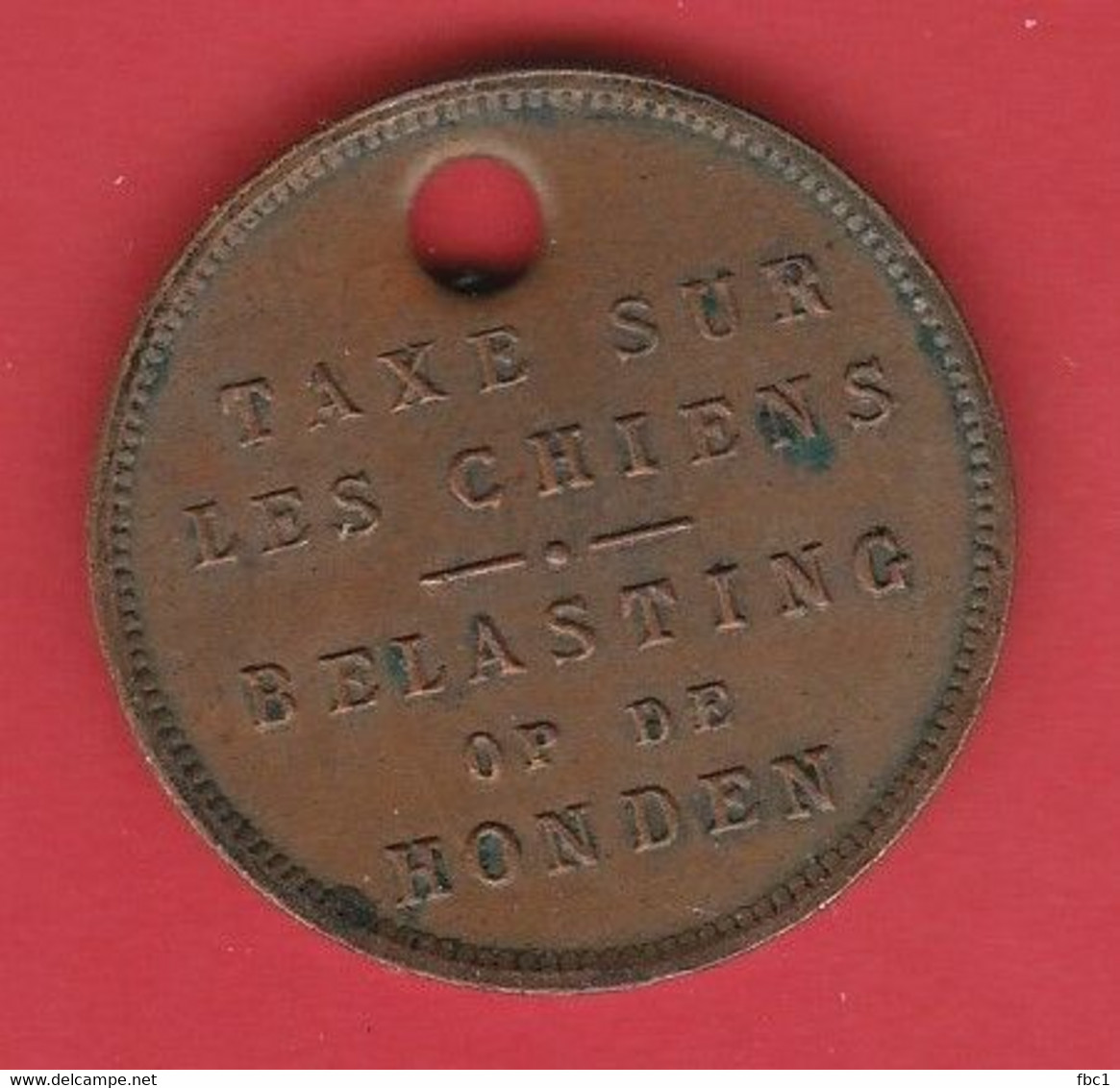 Belgique - 1926 - Taxe Sur Les Chiens - Belasting Op De Honden - - Autres & Non Classés
