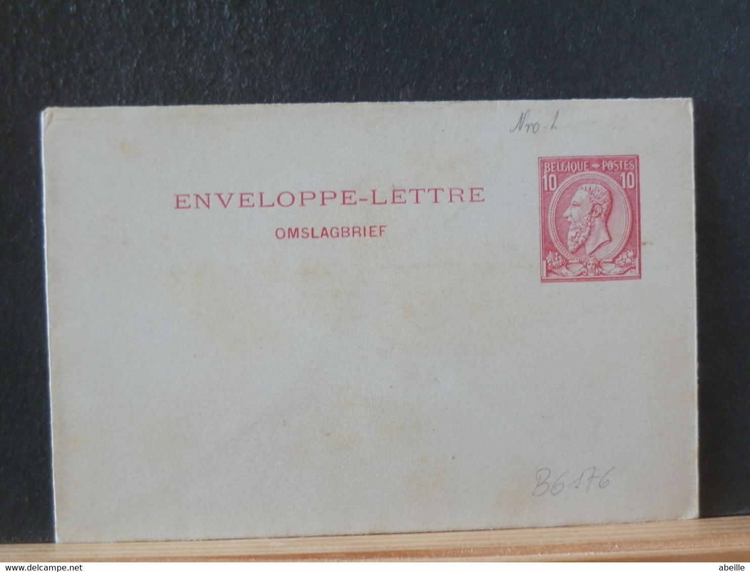 B6176 ENV.-LETTRE   XX NR.1 - Letter Covers