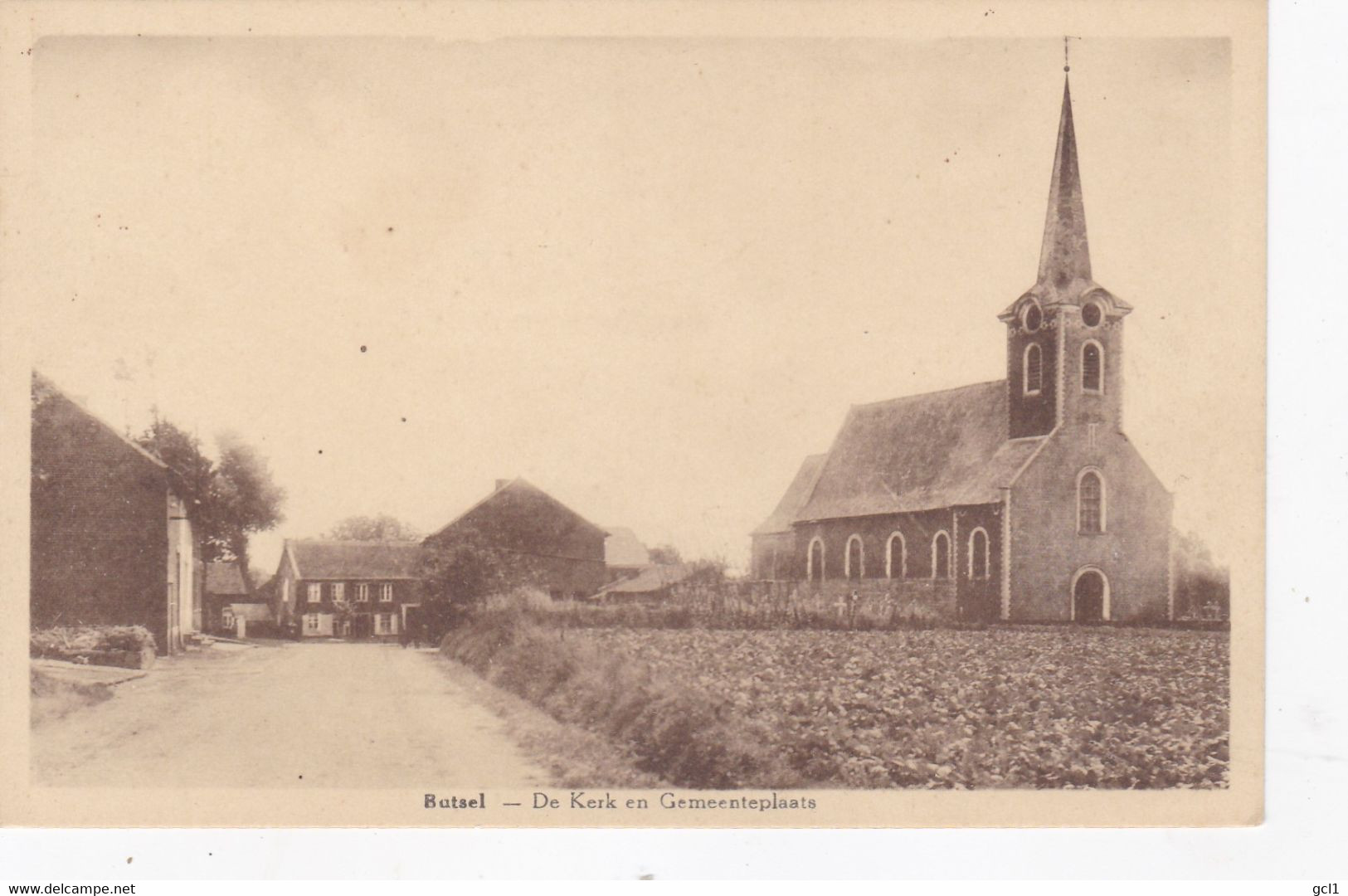 Boutersem - Butsel - Kerk En Gemeenteplaats - Boutersem