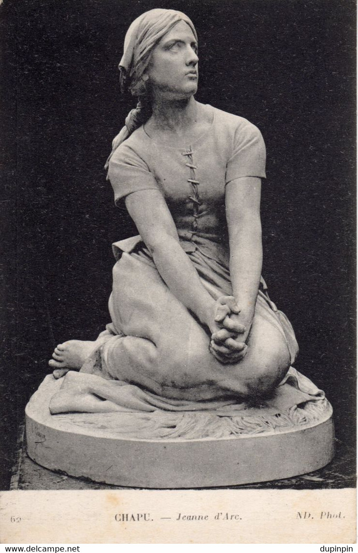 Sculpture De CHAPU Né à Le Mée Sur Seine . Monument Jeanne Arc - Le Mee Sur Seine