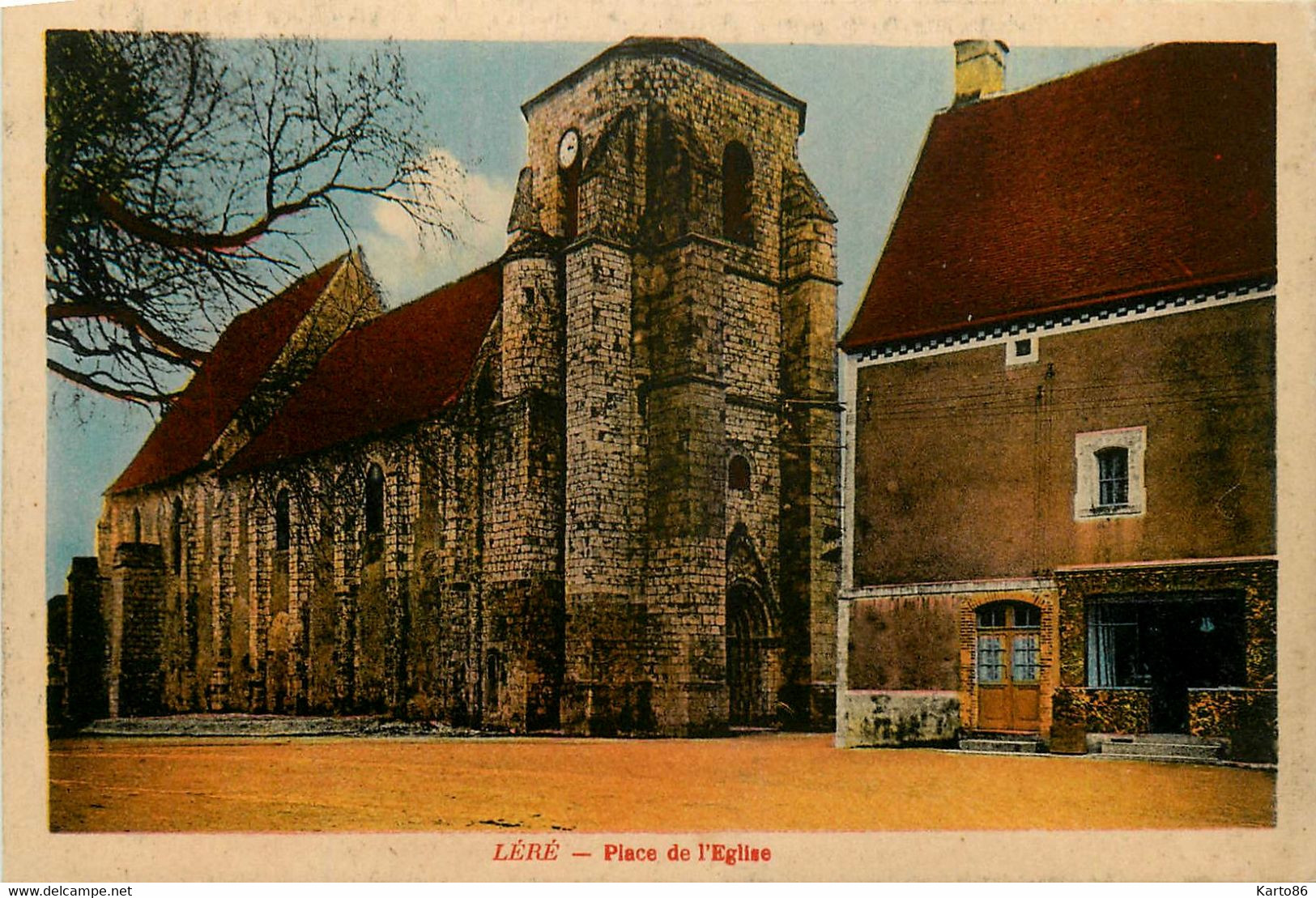 Léré * La Place De L'église - Lere