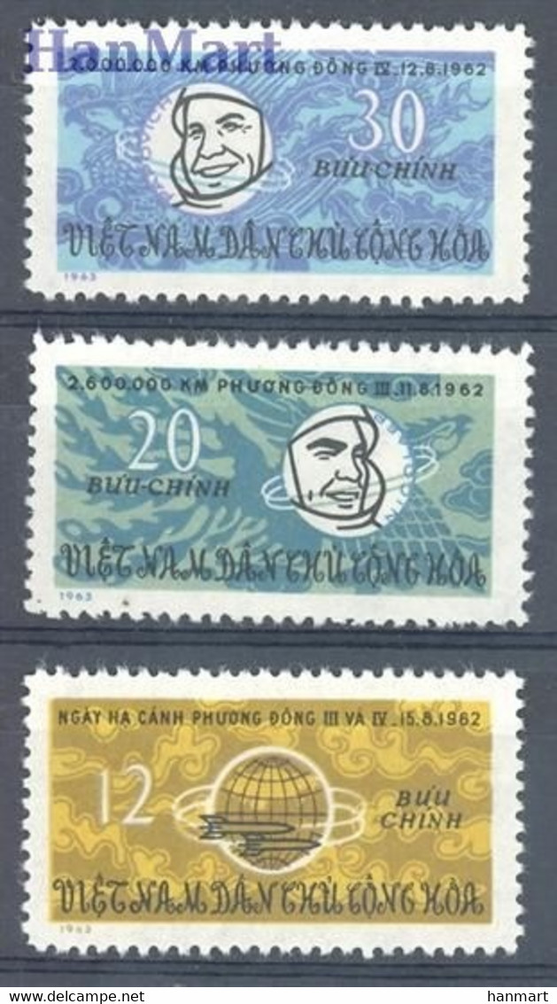 Vietnam 1963 Mi 265-267 MNH  (ZS8 VTN265-267) - Other & Unclassified