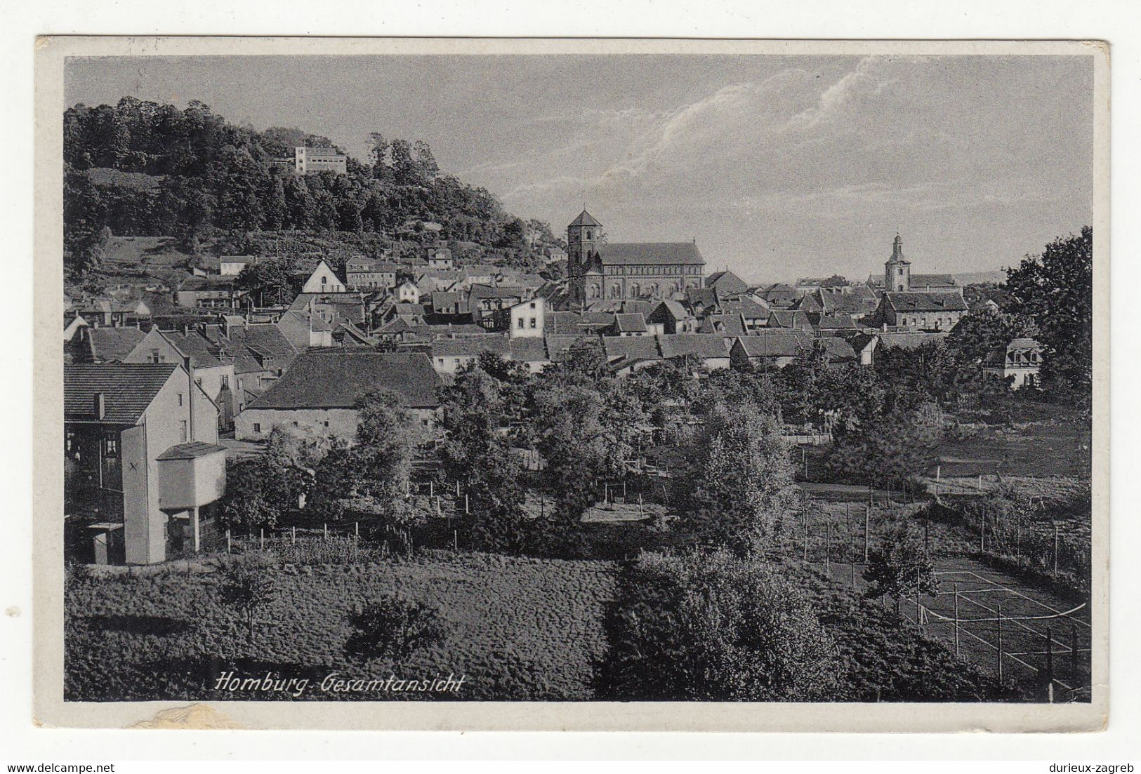 Homburg Old Postcard Posted 1944 B220310 - Saarpfalz-Kreis