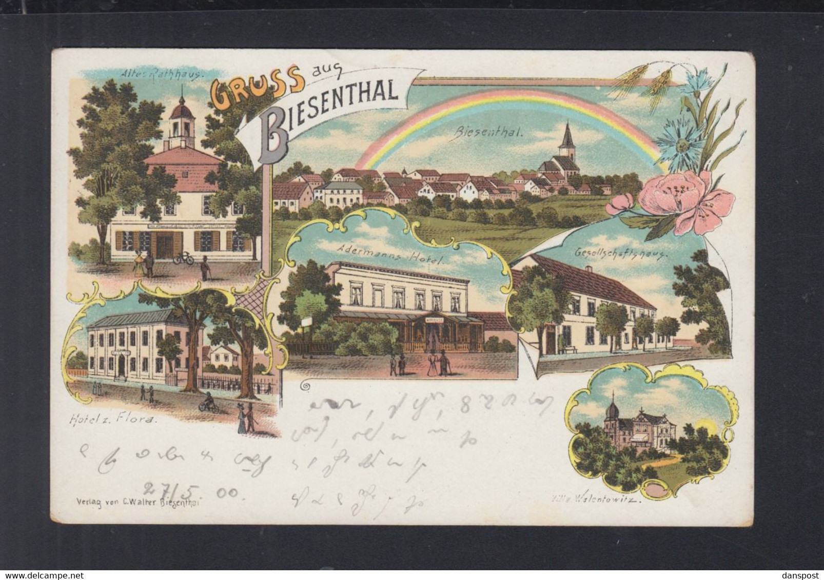 Dt. Reich Litho Biesenthal 1900 - Biesenthal