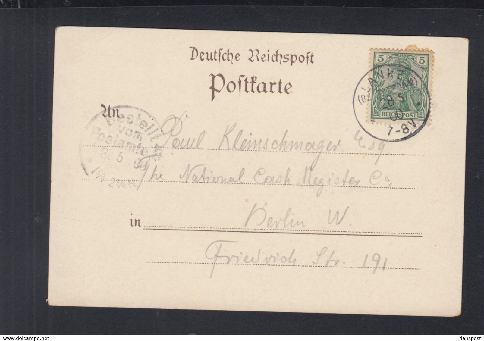 Dt. Reich Litho Biesenthal 1900 - Biesenthal