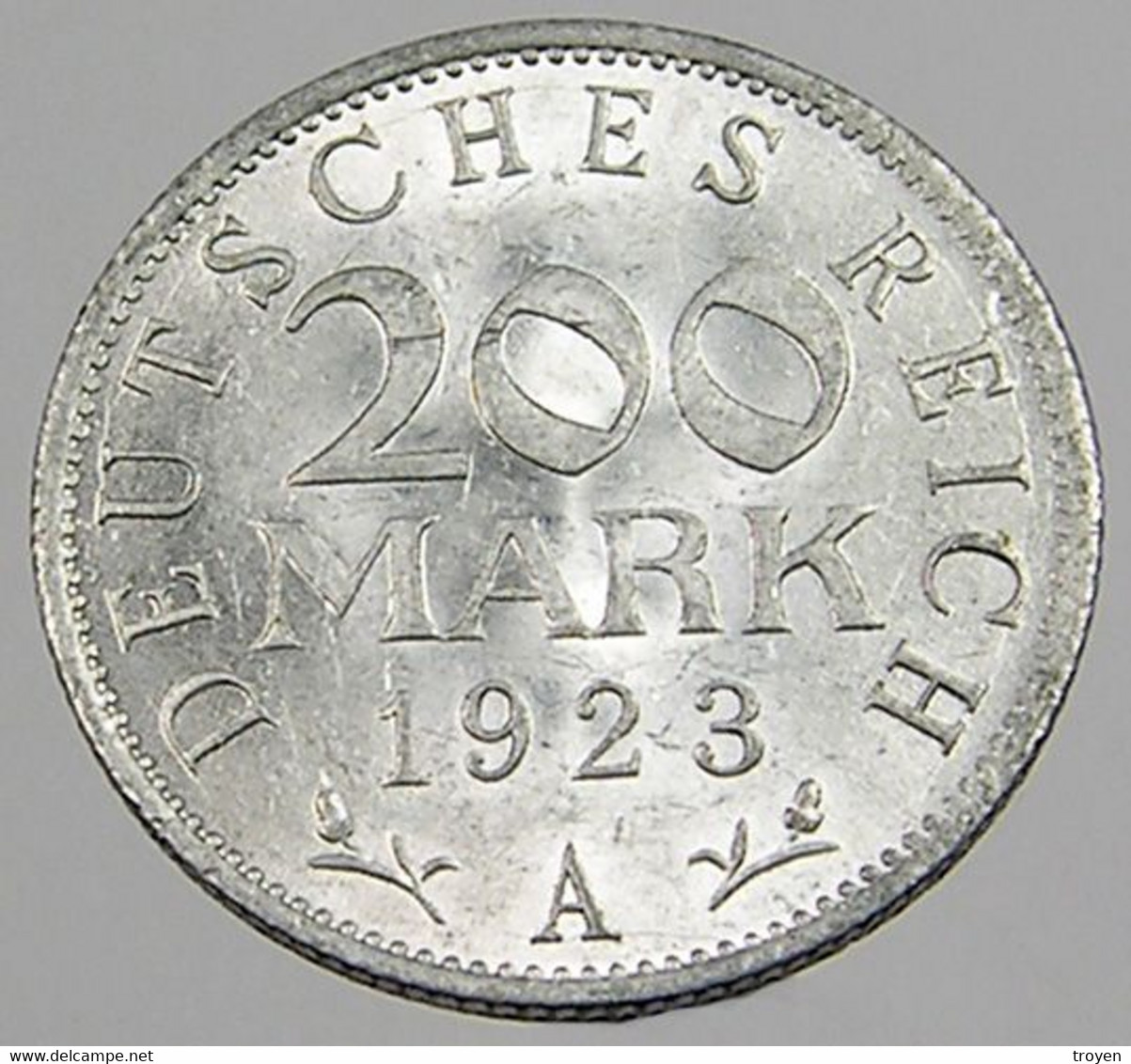 200 Mark - Allemagne - Alu - 1923 A - TTB + - 200 & 500 Mark