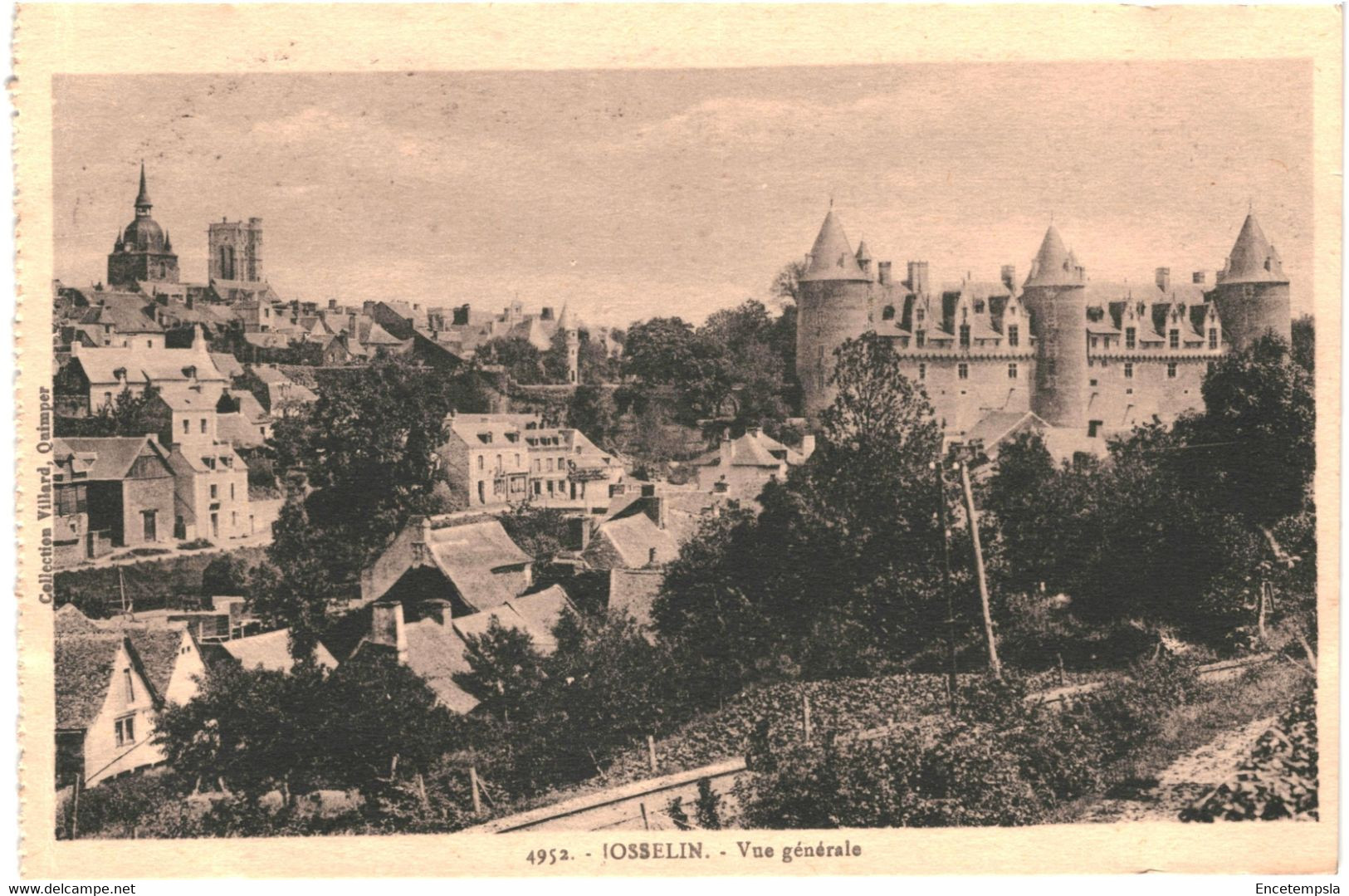 CPA Carte Postale France- Josselin-Vue Générale    VM46365 - Josselin