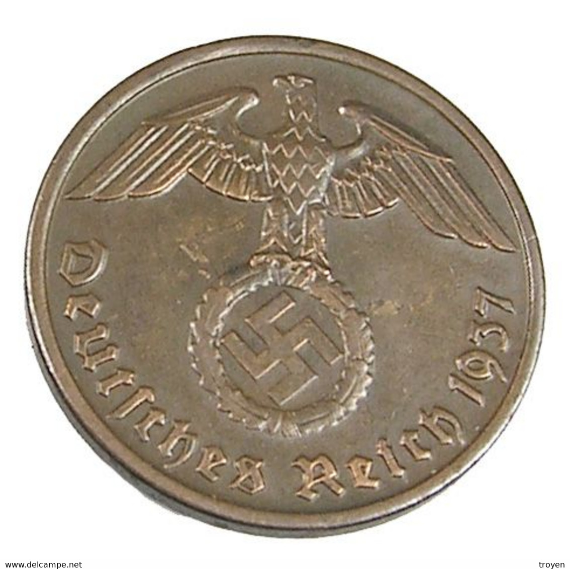 2 Reichspfenning - Allemagne - Bronze - 1937 D - TTB + - - 2 Renten- & 2 Reichspfennig