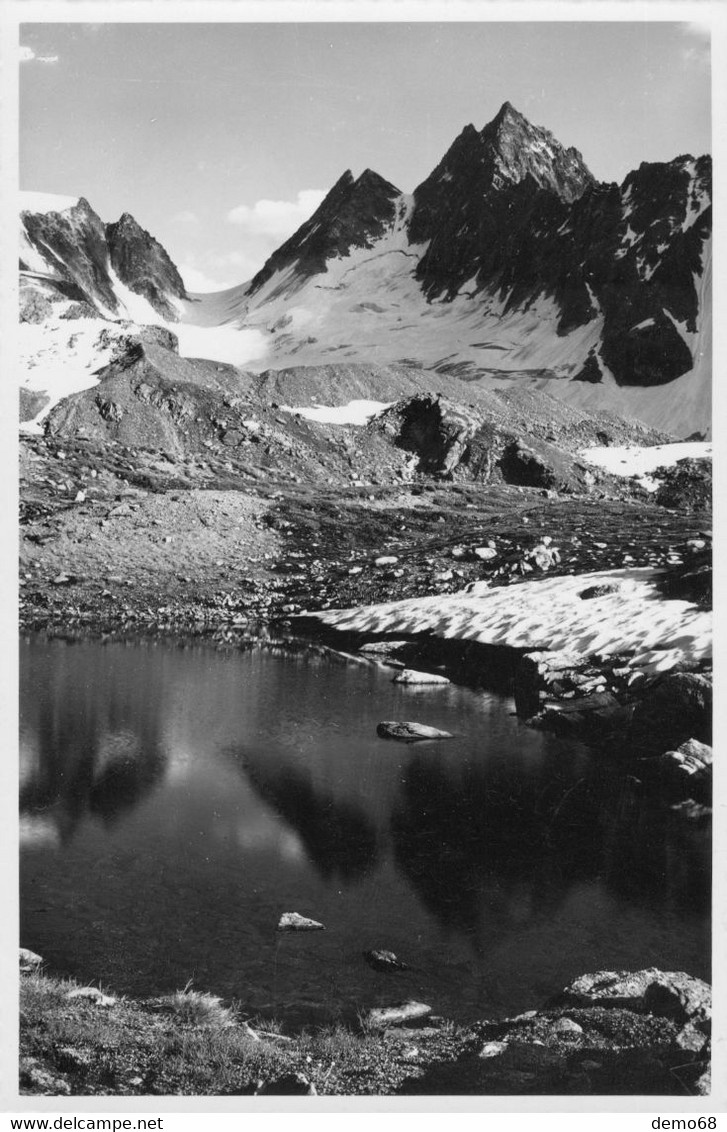 Klosters Silvretta Verstaklahorn Alpes Suisse Swizeria Schweiz Canton Des Grisons Belle Photo Glacée Lac Neige - Klosters