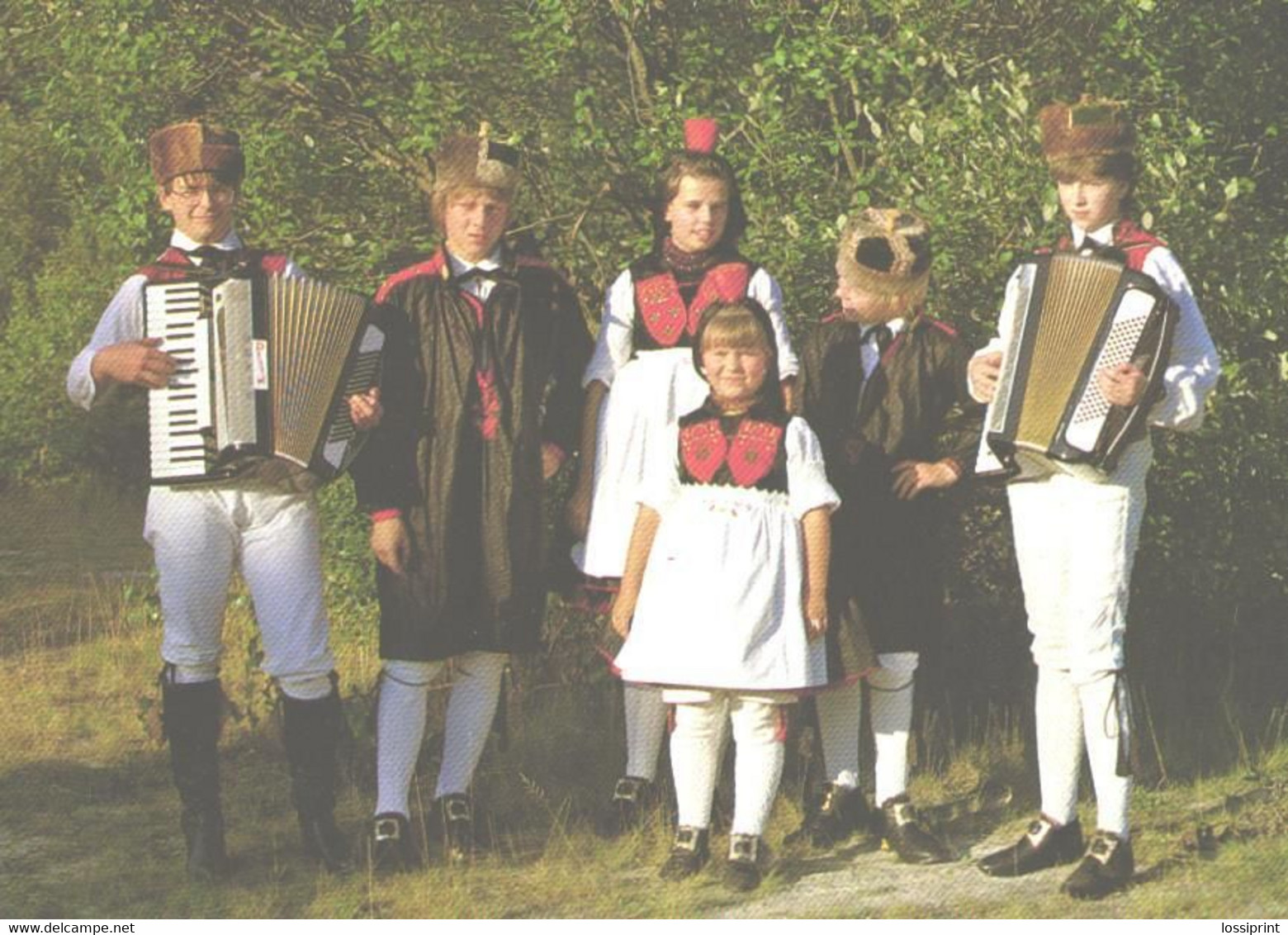 Germany:Nordhess, Dancers And Ensemble, National Costumes - Europe