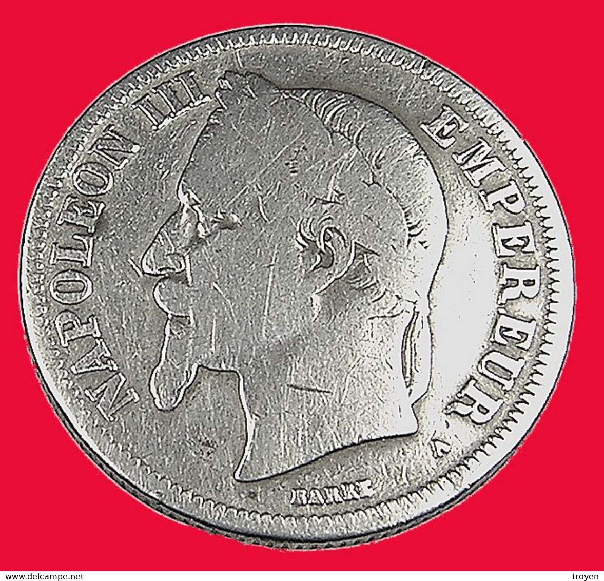 2 Francs Napoléon III - France - 1869 A - Paris - Argent - TB + - - 2 Francs