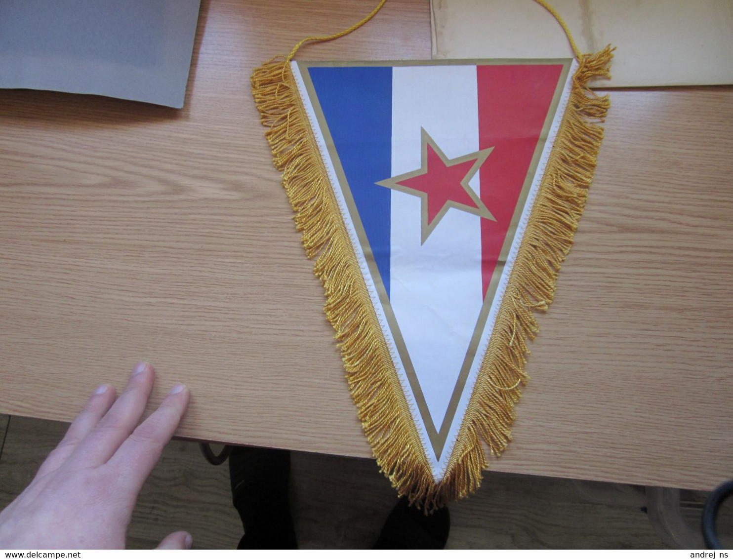 Flags Teniski Savez Veterana Jugoslavije Yugoslav Veterans Tennis Association - Apparel, Souvenirs & Other