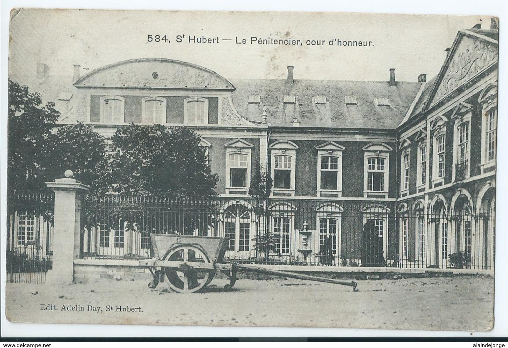 Saint-Hubert - Le Pénitencier, Cour D'honneur - Edit. Adelin Bay, St-Hubert - 1911 - Saint-Hubert