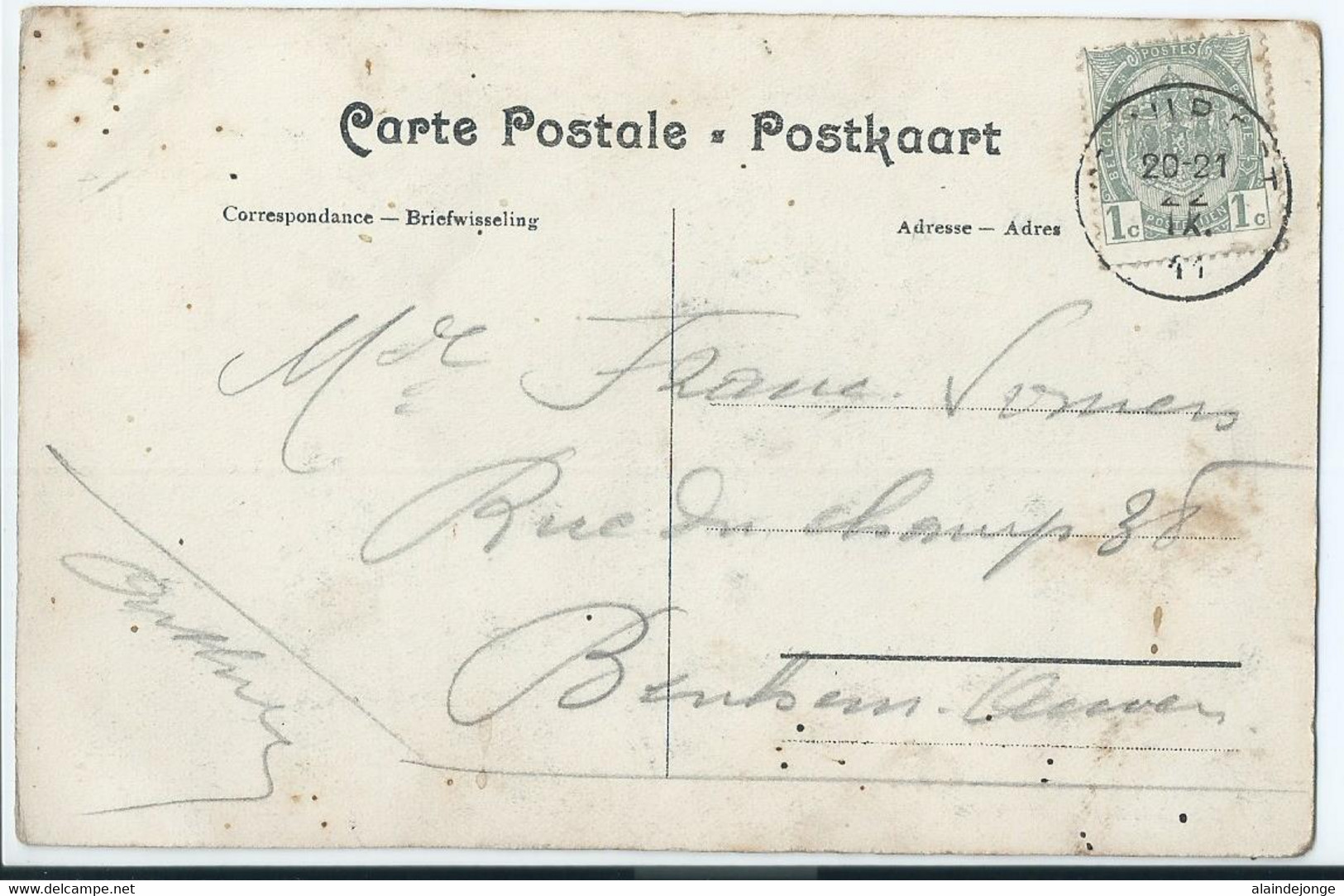 Saint-Hubert - Le Pénitencier, Cour D'honneur - Edit. Adelin Bay, St-Hubert - 1911 - Saint-Hubert