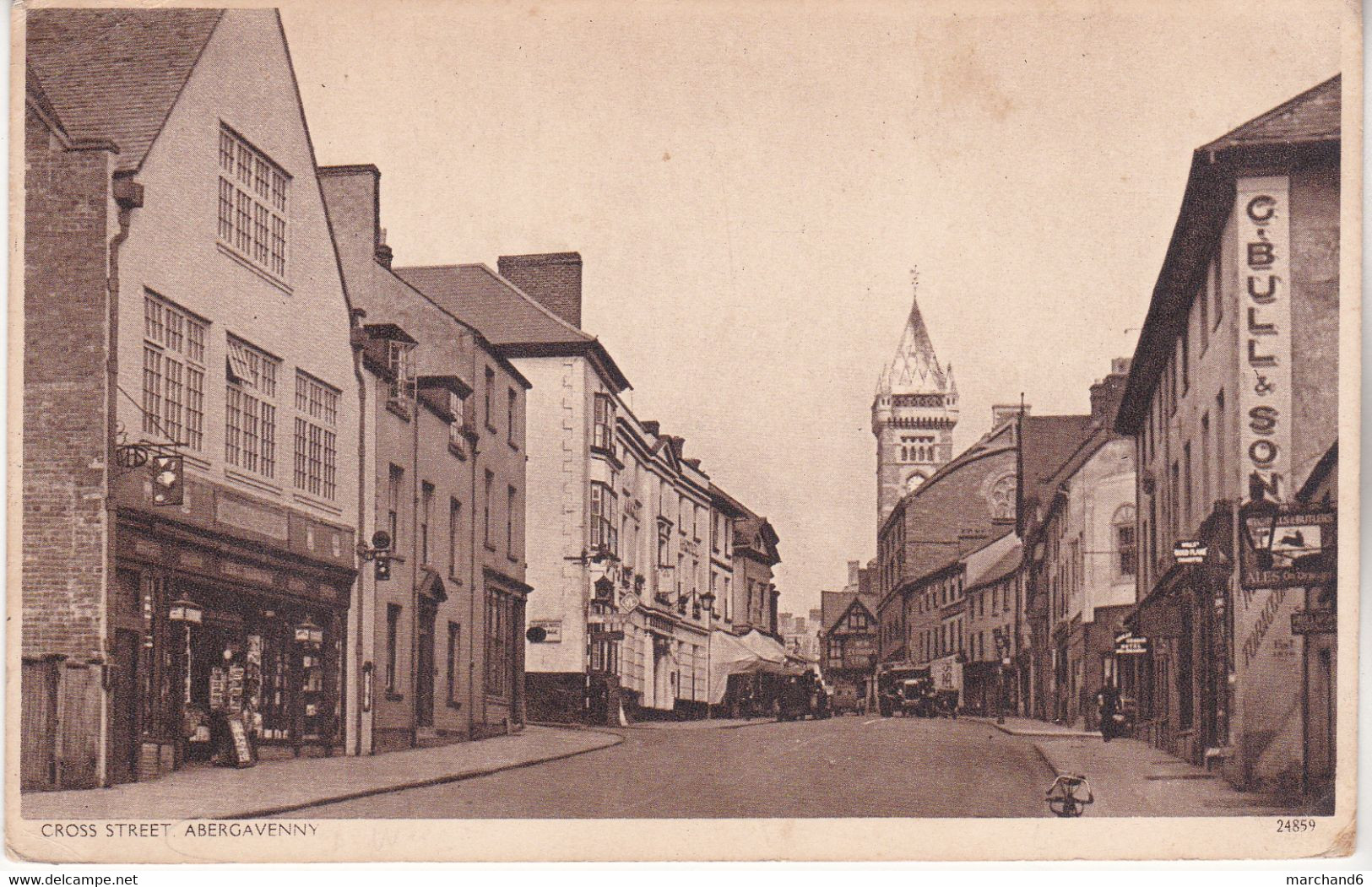 Cross Street Abergavenny édition ?? N°24859 - Monmouthshire