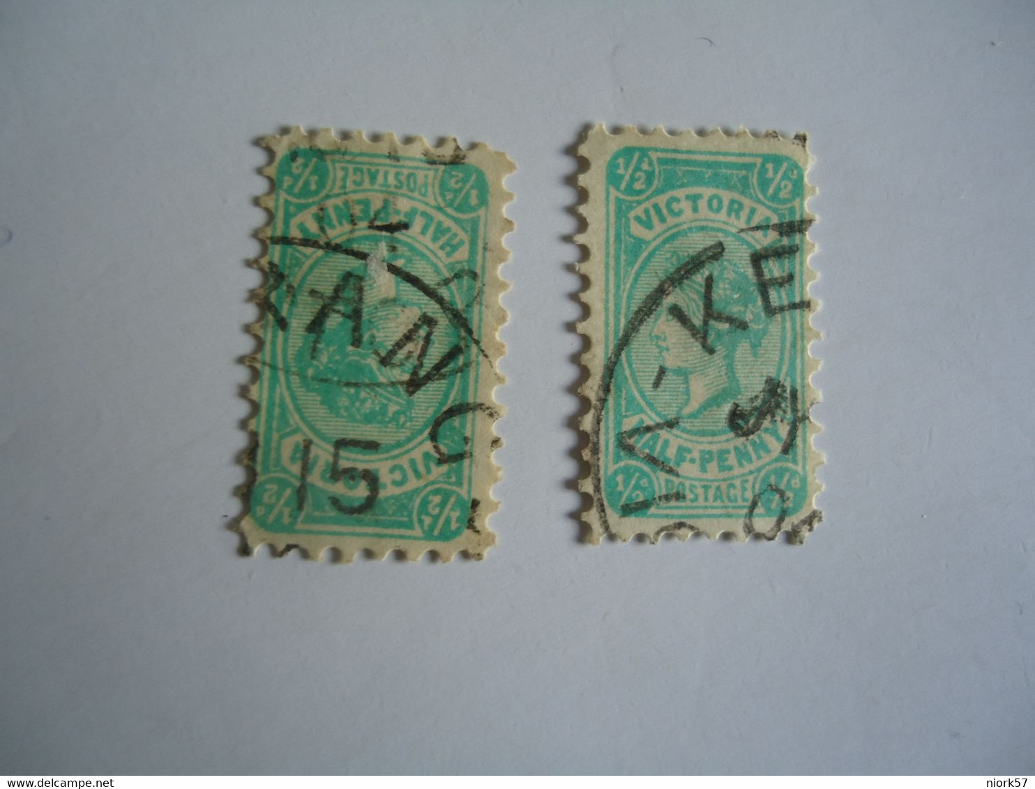 VICTORIA USED  2 STAMPS - Other & Unclassified