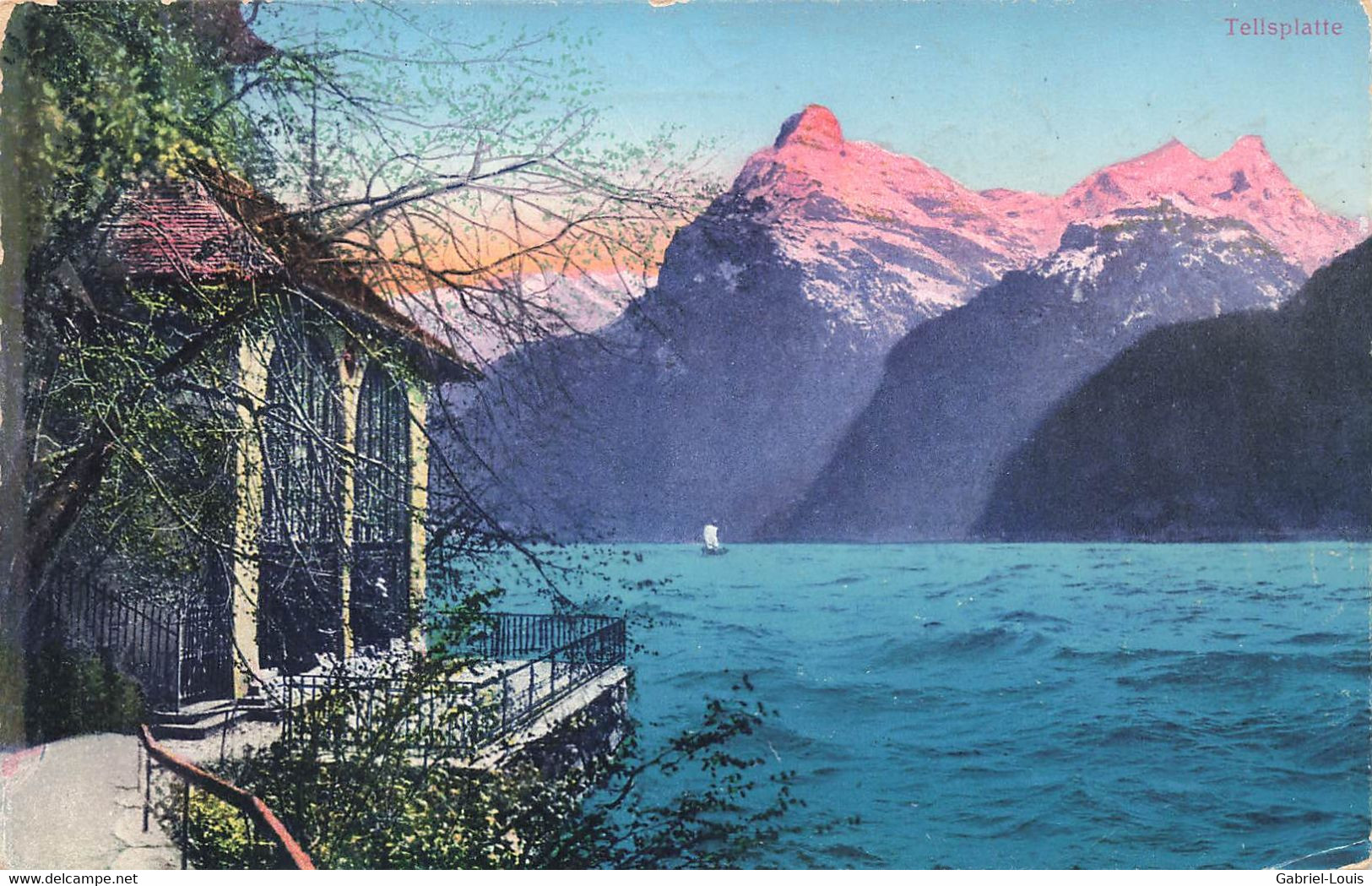 Vierwaldstättersee Tellsplatte 1913 - Andere & Zonder Classificatie