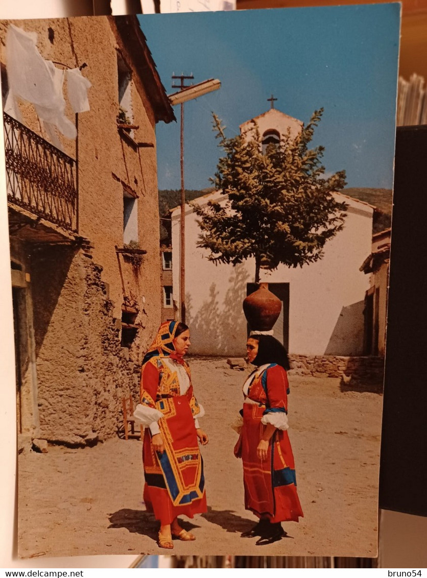 Cartolina Costumi Sardi Desulo Provincia Di Nuoro - Nuoro