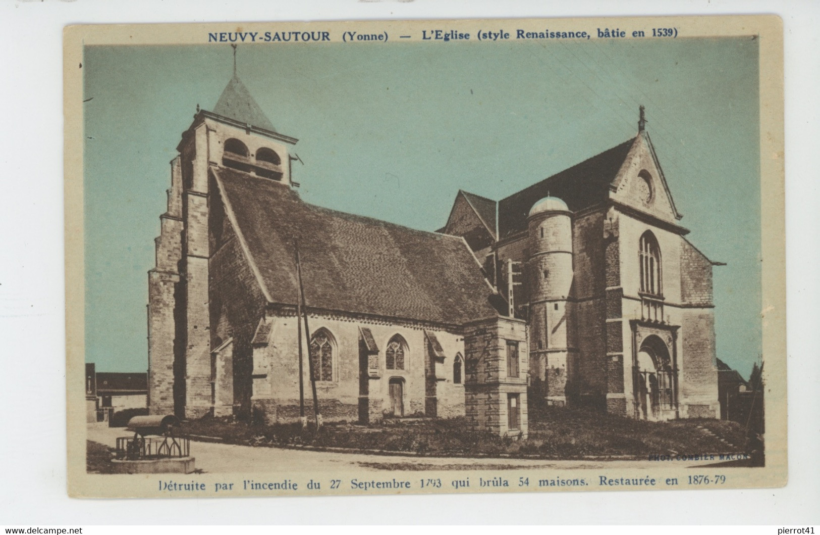 NEUVY SAUTOUR - L'Eglise - Neuvy Sautour