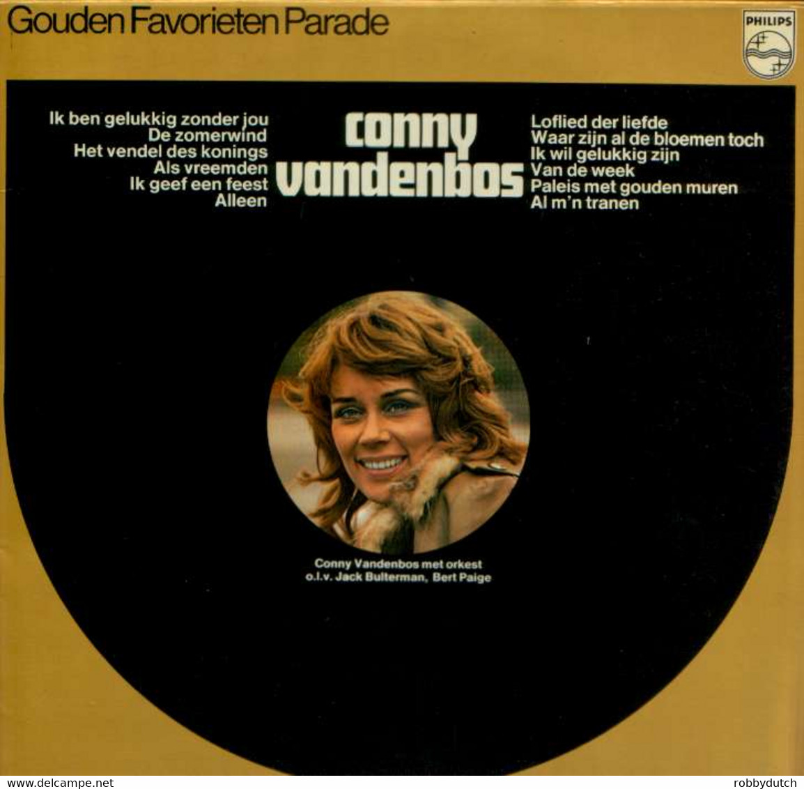 * LP * CONNY VANDENBOS - GOUDEN FAVORIETEN PARADE (Holland 1973) - Autres - Musique Néerlandaise