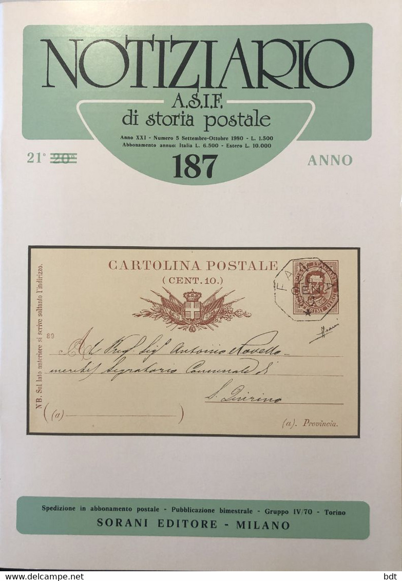 L01 LETTERATURA FILATELICA - NOTIZIARIO ASIF 75 VOLUMI Anni 1973-1980 Dal 115 Al 188 Manca Solo 121 - Italienisch (ab 1941)