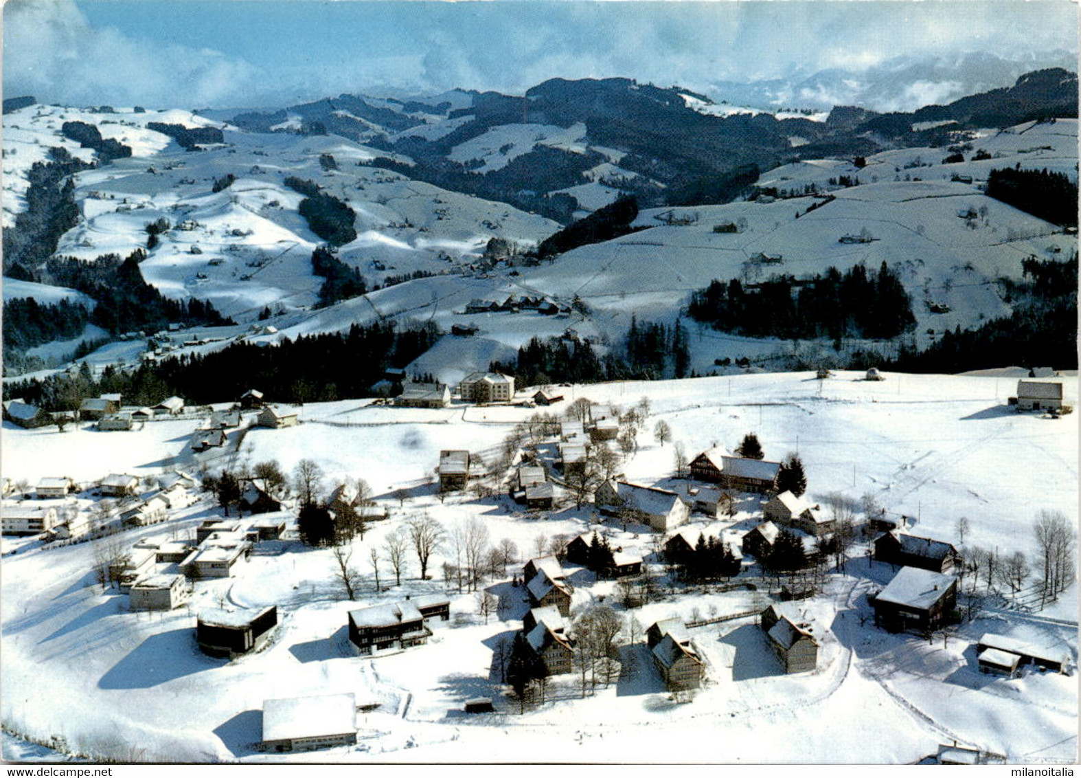 Flugaufnahme Kinderdorf Pestalozzi Trogen/Schweiz (5981) - Trogen
