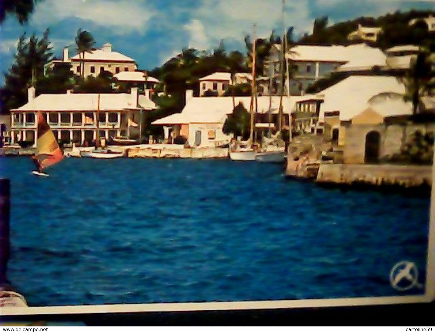 USA   U S MAIL  Bermuda , View Of St.Georges" Harbor  VB2002 IO6571 - Bermuda