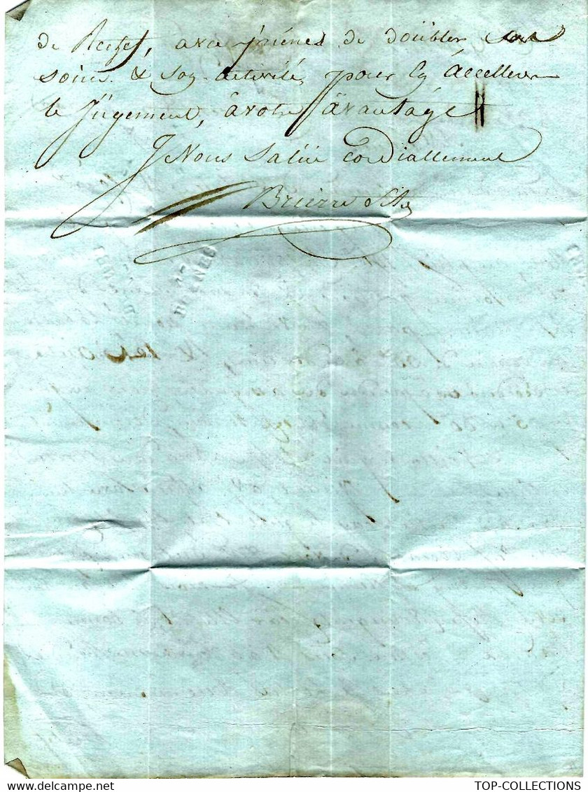 1792 Un Marchand De Safran écrit  Au Banquier De La Revolution DE Boynes Greffulhe & Montz Banquiers De La REVOLUTION V. - Historische Dokumente