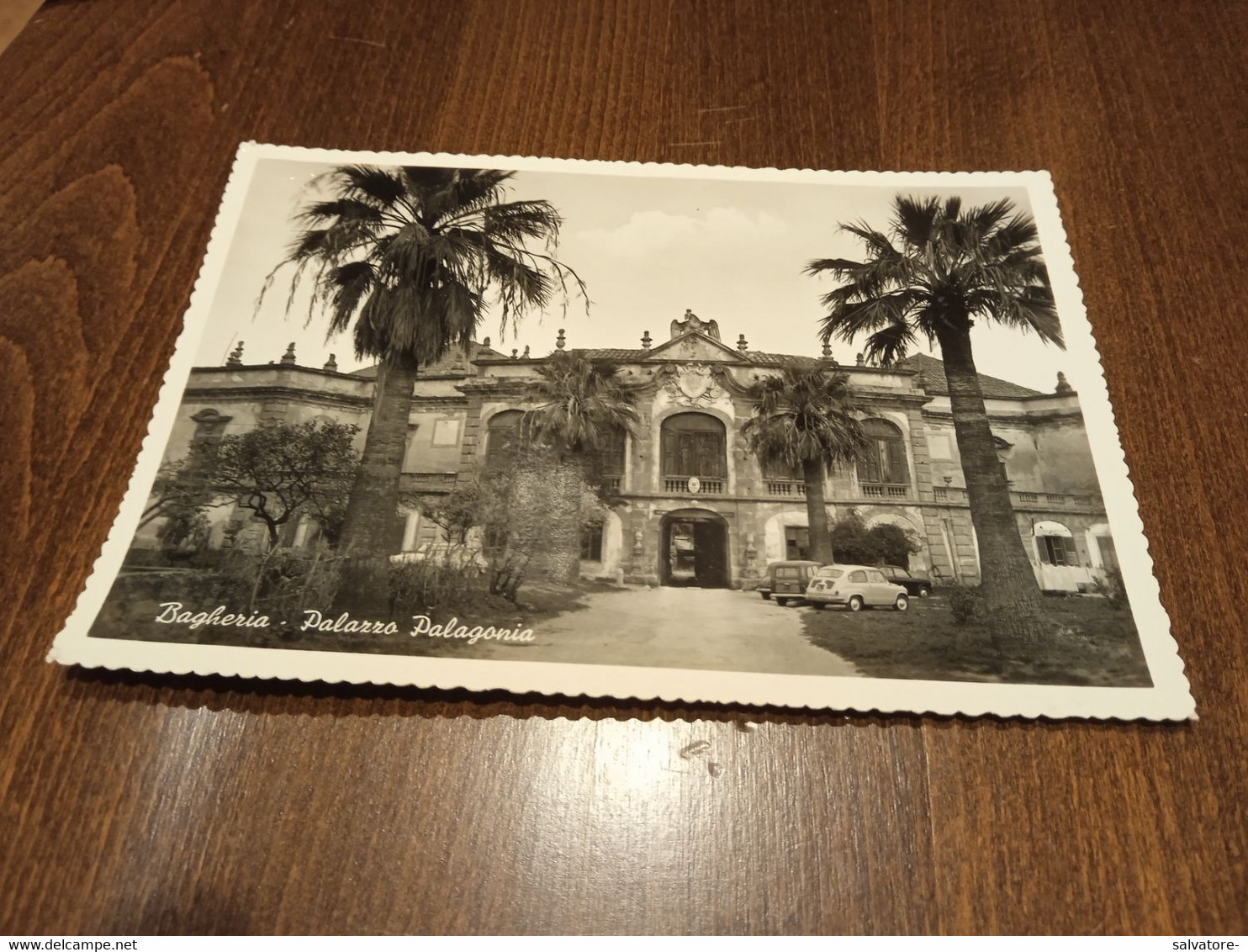 CARTOLINA BAGHERIA- PALAZZO PALAGONIA- VIAGGIATA 1961 - Bagheria