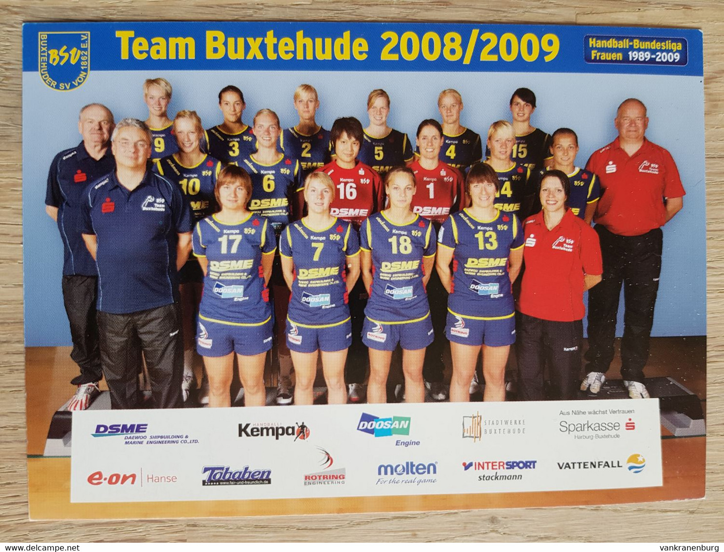 Card Team Buxtehude - 2008-2009 - Handball - Pallamano