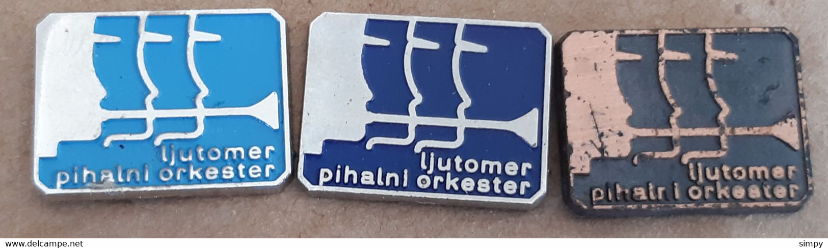 Brass Band Pihalni Orkester Ljutomer Music Trumpet Slovenia Pins - Musique