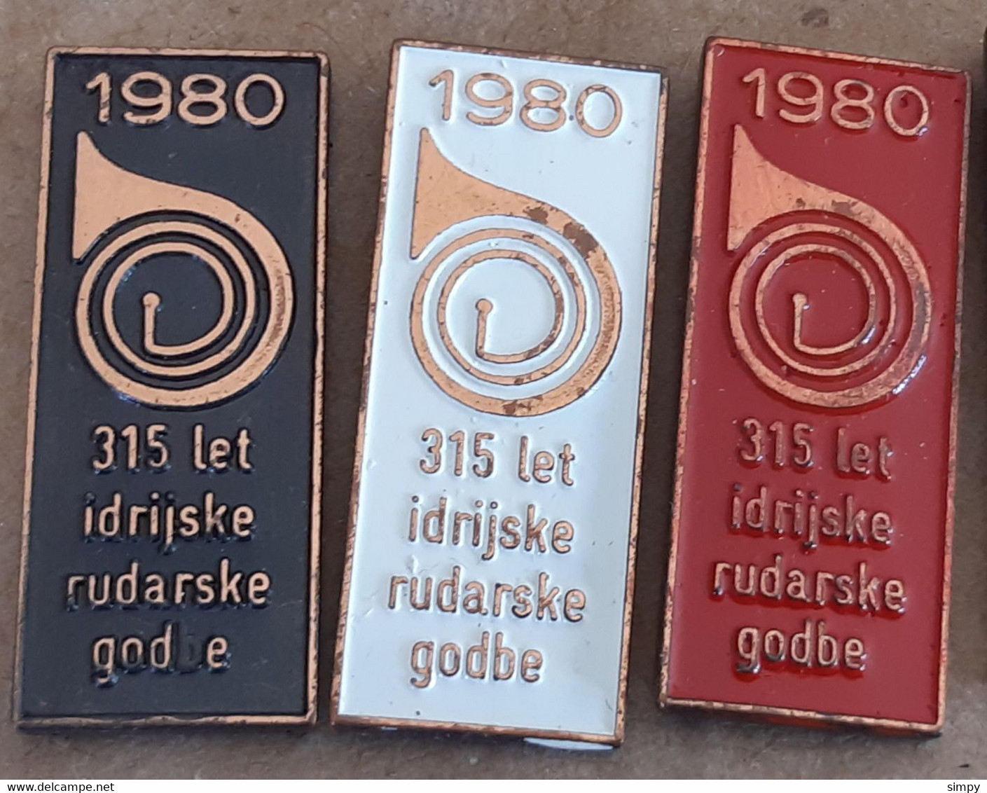 Idrija Mining Band Idrijska Rudarska Godba 315 Years Music  Slovenia Pins Badge - Musique
