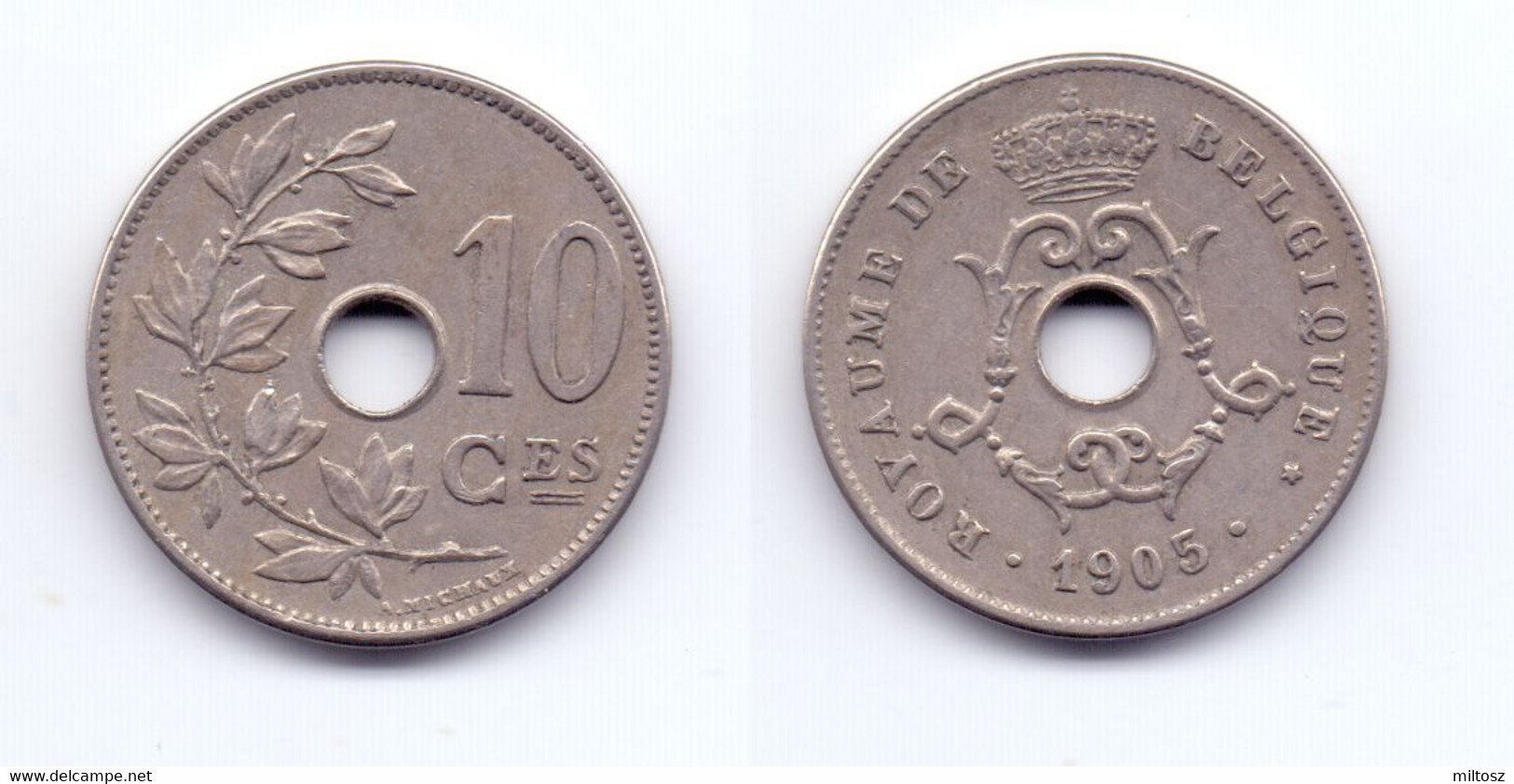 Belgium 10 Centimes 1905 (legend In French) - 10 Centimes