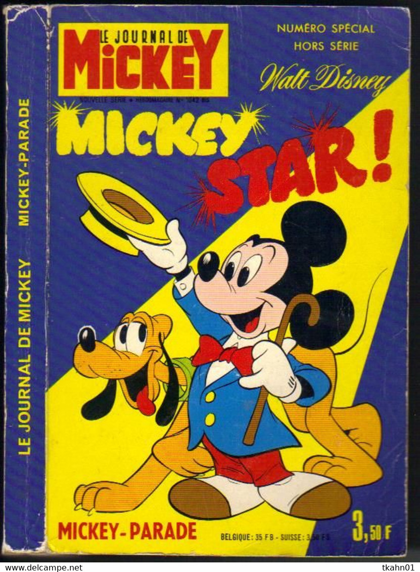 MICKEY-PARADE N° 1042-BIS " MICKEY STAR " - Mickey Parade