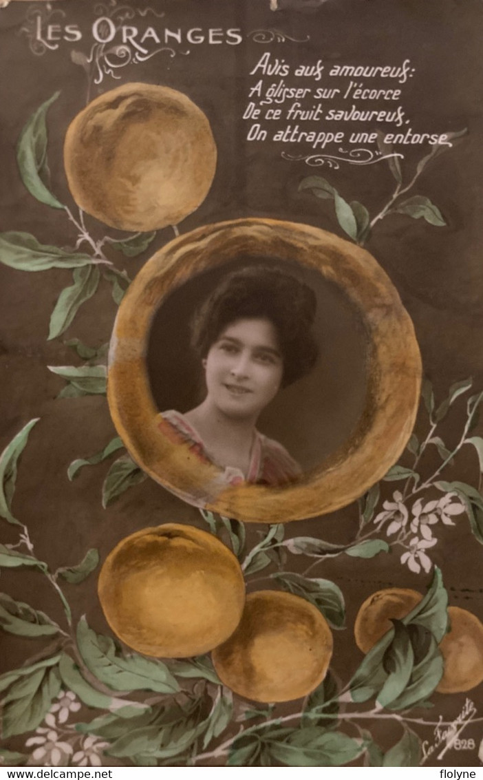 Surréalisme - Femme à L’intérieur D’une Orange - Fruit - Advertising